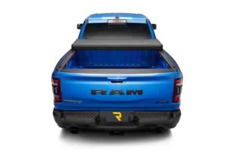 Solid Fold ALX Tonneau Cover Black Textured Paint 2009-2018 (2019-2024 Classic) Ram 1500/2010-2024 2500/3500 6' 4 inch Bed without RamBox Extang