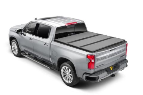 Solid Fold ALX Tonneau Cover Black Textured Paint 2014-2018 (2019 Legacy/Limited) Silverado/Sierra 5' 9 inch Bed Extang