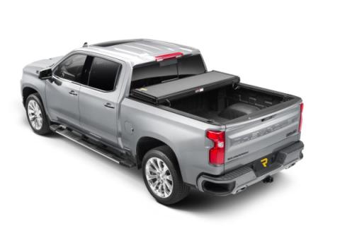 Solid Fold ALX Tonneau Cover Black Textured Paint 2014-2018 (2019 Legacy/Limited) Silverado/Sierra 5' 9 inch Bed Extang