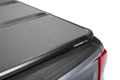 Solid Fold ALX Tonneau Cover Black Textured Paint 2014-2018 (2019 Legacy/Limited) Silverado/Sierra 1500/2015-2019 2500 HD/3500 HD 6' 6 inch Bed Extang