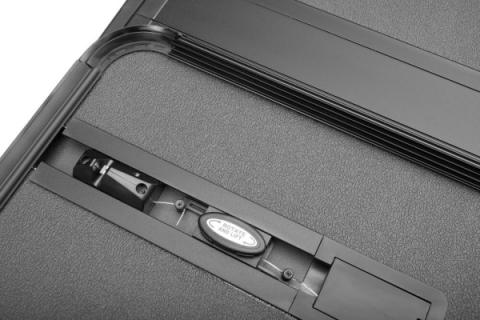 Solid Fold ALX Tonneau Cover Black Textured Paint 2014-2018 (2019 Legacy/Limited) Silverado/Sierra 1500/2015-2019 2500 HD/3500 HD 6' 6 inch Bed Extang