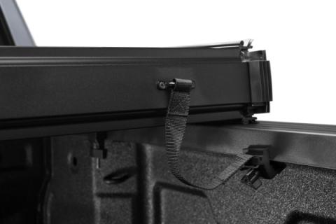 Solid Fold ALX Tonneau Cover Black Textured Paint 2019 (New Body Style)-2026 Silverado/Sierra (without CarbonPro Bed) 5' 9 inch Bed without Factory Side Storage Boxes with or without MultiPro/MultFlex Tailgate Extang