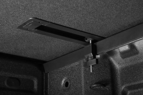 Solid Fold ALX Tonneau Cover Black Textured Paint 2019 (New Body Style)-2026 Chevy/GMC Silverado/Sierra 1500 8' 2 inch Bed without Factory Side Storage Boxes without CarbonPro Bed with or without MultiPro/MultiFlex Tailgate Extang