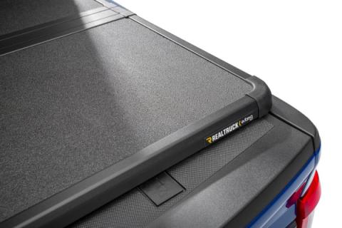 Solid Fold ALX Tonneau Cover Black Textured Paint 2017-2022 Ford F-250/350 8' 2 inch Bed Extang