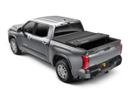 Solid Fold ALX Tonneau Cover Black Textured Paint 2024-2026 Toyota Tacoma 6' 2 inch Bed Extang