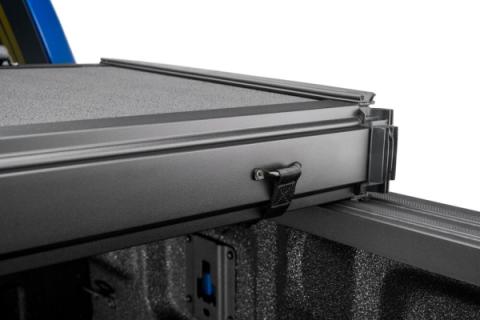 Solid Fold ALX Tonneau Cover Black Textured Paint 2022-2026 Nissan Frontier 5' Bed Extang