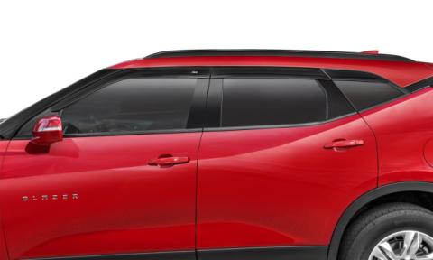 Ventvisor Deflector for 2019-2026 Chevrolet Blazer Smoke Low Profile Outside Mount 6 pc. AVS