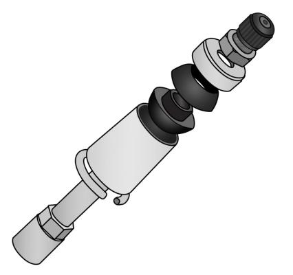 3.75 Inch HQ Stud Top Assembly For Use W/ Ridetech Coil-Overs And Shockwaves Ridetech