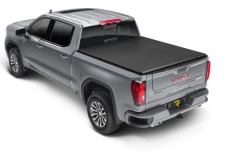 Trifecta ALX Tonneau Cover Black Leather Grained Fabric 2014-2018 (2019 Legacy/Limited) Silverado/Sierra 1500/2015-2019 2500 HD/3500 HD 8' Bed Extang