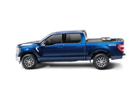 Trifecta ALX Tonneau Cover Black Leather Grained Fabric 2021-2026 Ford F-150 8' 2 inch Bed Extang