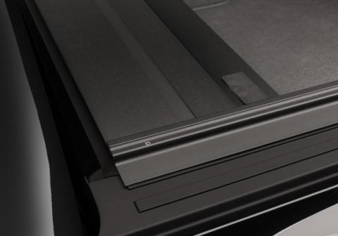 PowertraxPRO MX Retractable Tonneau Cover Rugged Aluminum Construction Electric Cover Matte Black 2022-2026 Toyota Tundra CrewMax 5' 7 inch Bed with Deck Rail System without Stake Pockets w/out Trail Special Edition Storage Boxes