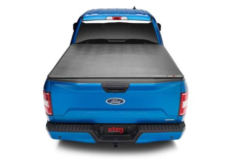Trifecta ALX Tonneau Cover Black Leather Grained Fabric 2022-2026 Nissan Frontier 6' 1 inch Bed with or without Utili-Track System Extang