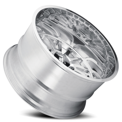 Cast Aluminum Wheels Summit 9110 PO 24x14 Milled Spokes Polished 5 On 139.7 Bolt Pattern -76 Offset Cali Offroad Wheels