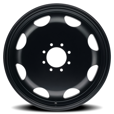 Dually Wheels Summit Dually 9110D MB 20x8.25 Matte Black 8 On 165.1 Bolt Pattern 115 Offset 121.3 Bore Cali Offroad Wheels