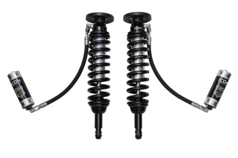 2009-2013 Ford F-150 4WD 1.75-2.63 Inch Lift Front V.S. 2.5 Series Coilover Kit Remote Reservoir W/ CDCV Icon Vehicle Dynamics