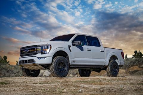 2021-2024 Ford F-150 4WD-Tremor 3.5-4.5 Inch-2.5-3 Inch Lift Front V.S. 2.5 Series Coilovers Remote Reservoir W- CDXS Pair Icon Vehicle Dynamics