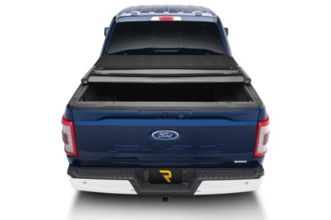 Trifecta 2.0 Tonneau Cover Black Leather Grained Fabric 2017-2026 Ford F-250/350 6' 10 inch Bed Extang
