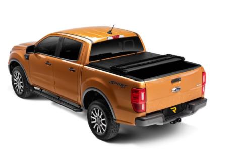 Trifecta 2.0 Tonneau Cover Black Leather Grained Fabric 2019-2023 Ford Ranger 6' Bed Extang