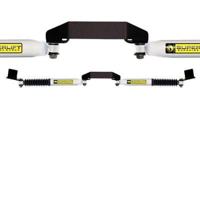 Dual Steering Stabilizer Kit Superlift (Hydraulic) 2003-2008 Dodge Ram 2500/3500 4WD Superlift