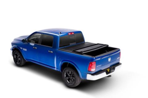 Trifecta 2.0 Tonneau Cover Black Leather Grained Fabric 2002-2008 Dodge Ram 1500/2003-2009 2500/3500 6' 4 inch Bed (includes Mega Cab) Extang