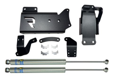 Dual Steering Stabilizer Kit Bilstein Cylinders 2014-2025 Dodge Ram 2500/3500 4WD No Lift Required Superlift