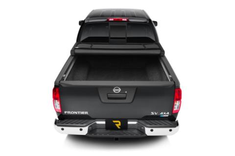 Trifecta 2.0 Tonneau Cover Black Leather Grained Fabric 2022-2026 Nissan Frontier 5' Bed Extang