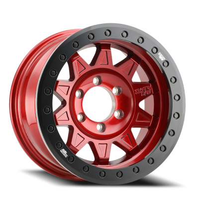 Dirty Life Race Wheels Roadkill Race 9302 Gloss Crimson Candy Red 17X9 5-139.7 -14Mm 108Mm