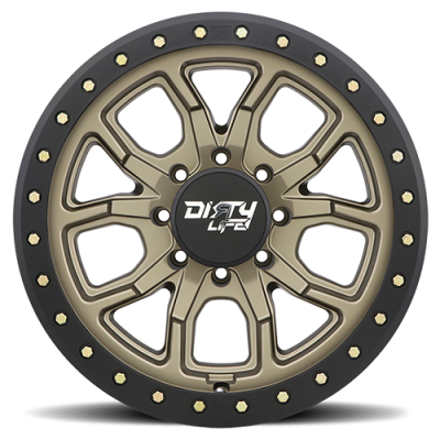 Dirty Life Race Wheels DT-1 9303 Satin Bronze 17X9 8-165.1 -12Mm 130.8Mm