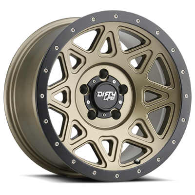 Dirty Life Race Wheels Theory 9305 Matte Gold 18X9 6-139.7 0Mm 106Mm