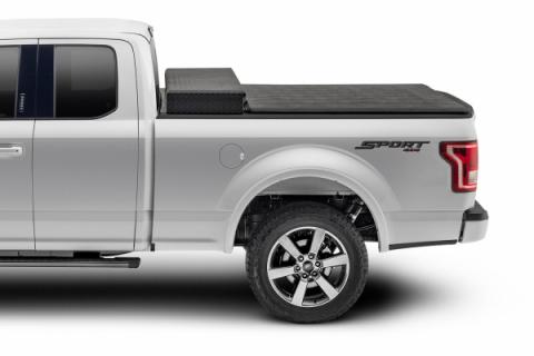 Trifecta Toolbox 2.0 Tonneau Cover Black Leather Grained Vinyl 2007-2013 Silverado/Sierra 1500/2007-2014 2500 HD/3500 HD 8' Bed without Cargo Management System Extang