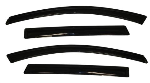 Ventvisor Deflector for 2007-2015 Mazda Cx-9 Smoke Outside Mount 4 Piece AVS