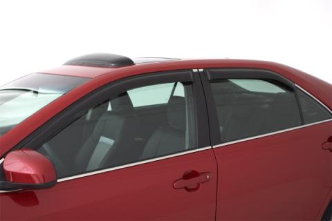 Ventvisor Deflector for 2005-2007 Subaru Legacy and More Wagon Smoke Outside Mount 4 Piece AVS