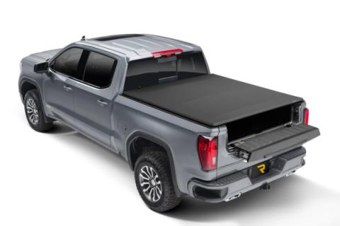 Trifecta Signature 2.0 Tonneau Cover Black Acrylic Canvas 2019 (New Body Style)-2026 GMC Sierra (with CarbonPro Bed) 5' 9 inch Bed with or without MultiPro/MultiFlex Tailgate Extang