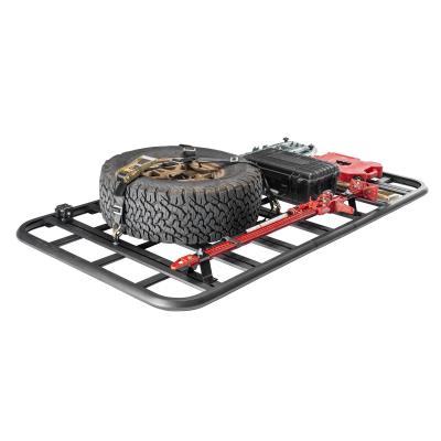 Defender Platform Roof Rack 50 Inch Wide x 94 Inch Long x 2 Inch Sides Smittybilt