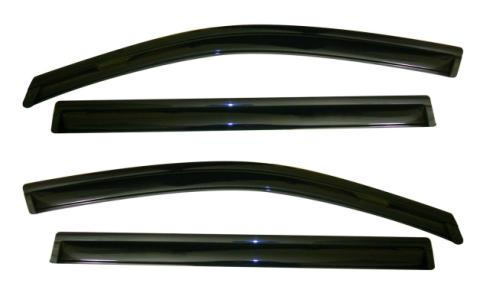 Ventvisor Deflector for 2011-2017 Nissan Quest Smoke Outside Mount 4 Piece AVS