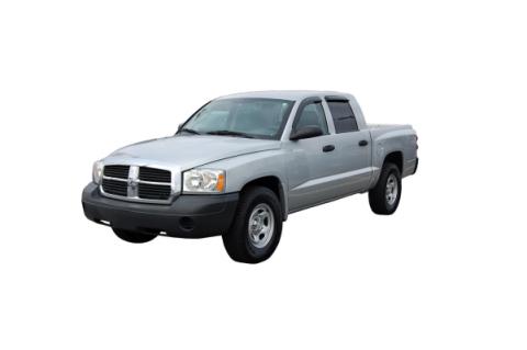 Ventvisor Deflector for 2005-2011 Dodge/Ram Dakota Cab Pickup Smoke Outside Mount 4 Piece AVS