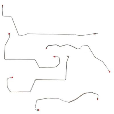 Front Brake Line Kit For 96-99 LeSabre Bonneville 88 Regency Non Traction Control Steel Fine Lines