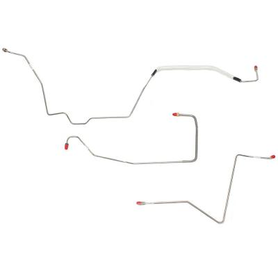 Front Brake Line Kit For 97-98 Buick Regal 3.8L w/ ABS and Traction Control Stainless Fine Lines