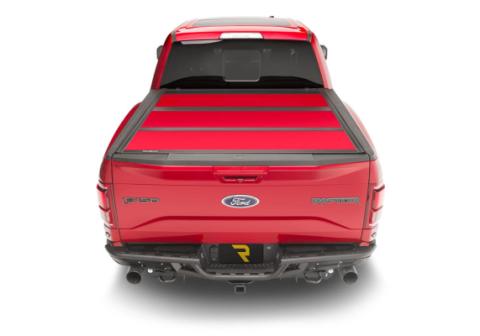 Tonneau Cover Fusion 2018-2020 Ford F-150 5 Foot 7 Inch Bed Magma Red UnderCover