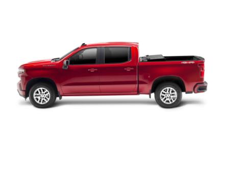 Tonneau Cover Fusion 2019 (New Body Style) 2022 Ram 5 Foot 7 Inch Bed Without RamBox Billet Silver UnderCover