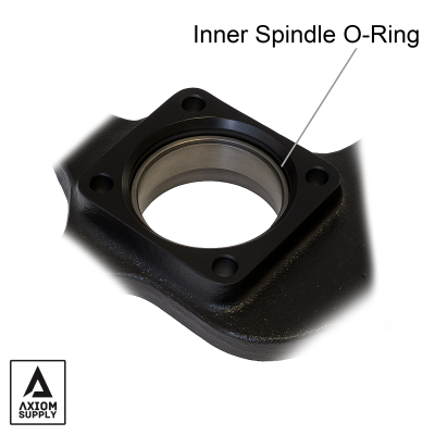Inner Bearing Spindle O-Ring Wheel Bearing Seal Fits 01–10 GM 2500/3500, 1500HD Axiom Supply