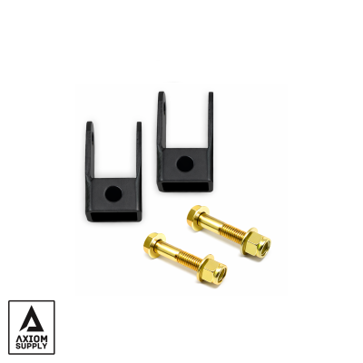 Shock Extension Spacer Kit 6 Lug Fits 99-06 Silverado/Sierra 2500/3500, 1500HD, Avalanche, Suburban XL, Yukon XL, and Hummer H2 Axiom Supply
