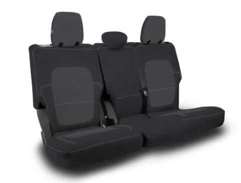 Rear Bench Covers for 2021+ Ford Bronco 4 Door Black and Gray PRP Seats