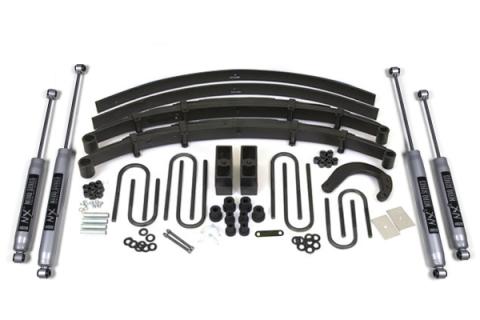 6 Inch Lift Kit Chevy/GMC 3/4 Ton Truck/Suburban 73-76 4WD NX2 Nitro Shocks