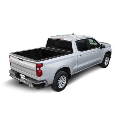 Bedlocker Tonneau Cover W-Explorer Rail Kit 07-13 Silverado &amp; Heavy Duty W/ Cms Track 8 Foot Long Bed Pace Edwards