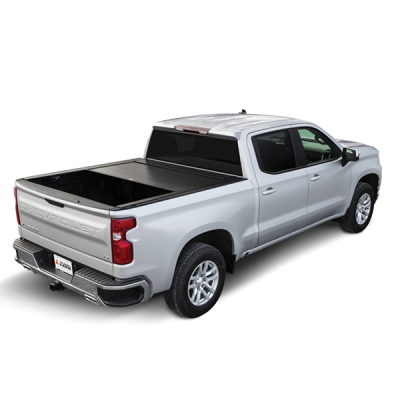 Bedlocker Tonneau Cover W-Explorer Rail Kit 14-18 Silverado/Sierra 1500 &amp; 2015 Heavy Duty 8 Foot Long Bed Pace Edwards