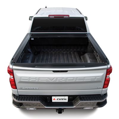 Bedlocker Tonneau Cover W-Explorer Rail Kit 14-18 Silverado/Sierra 1500 &amp; 2015 Heavy Duty 8 Foot Long Bed Pace Edwards