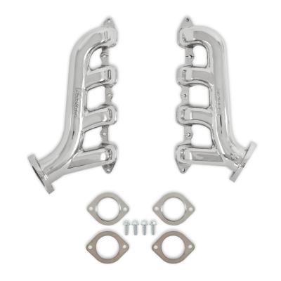 Lt Swap Exhaust Manifolds Stainless Steel Polished Finish Multi-Fit 2.50 In. Outlet Gen V Chevrolet Lt Engine Hooker BlackHeart