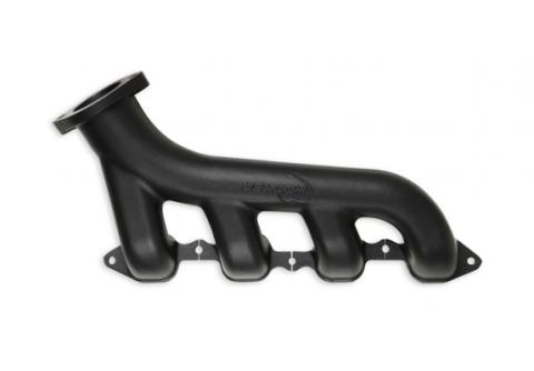 Lt Swap Exhaust Manifolds Black Ceramic Finish Multi-Fit GM Lt Exhaust Manifolds 2.50 Inch Outlet Hooker BlackHeart