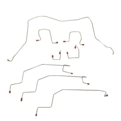 Complete Brake Line &amp; Hose Kit For 01-02 Ram 2500 4WD Automatic Trans 4WD Disc Ext Cab/Long Bed Stainless Fine Lines
